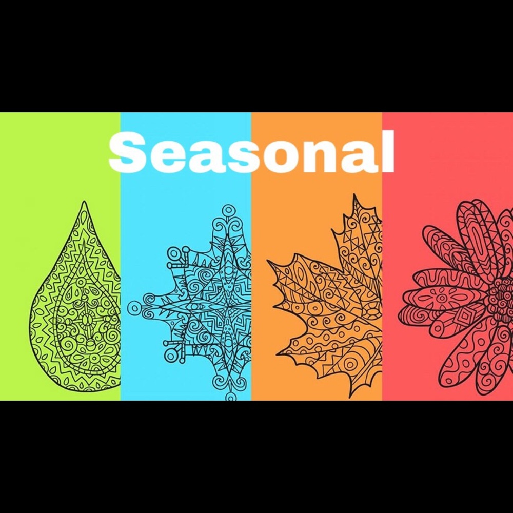 Items for seasonal holidays.
